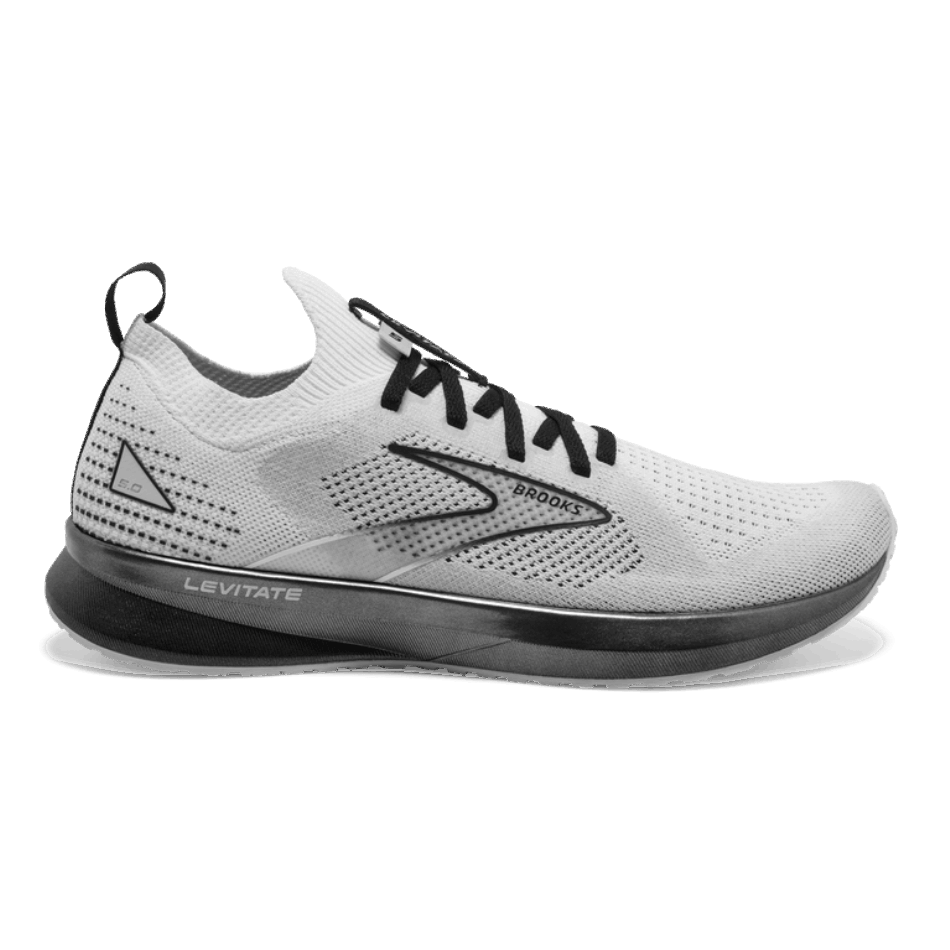 BROOKS Levitate StealthFit 5 White-Grey-Black