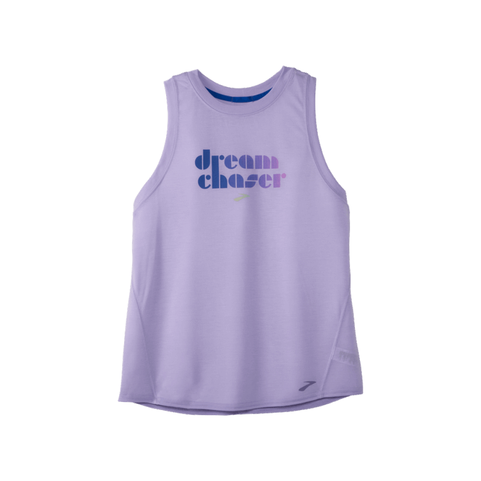 BROOKS Empower Her Distance Graphic Tank Violet Dash-Dream Chaser