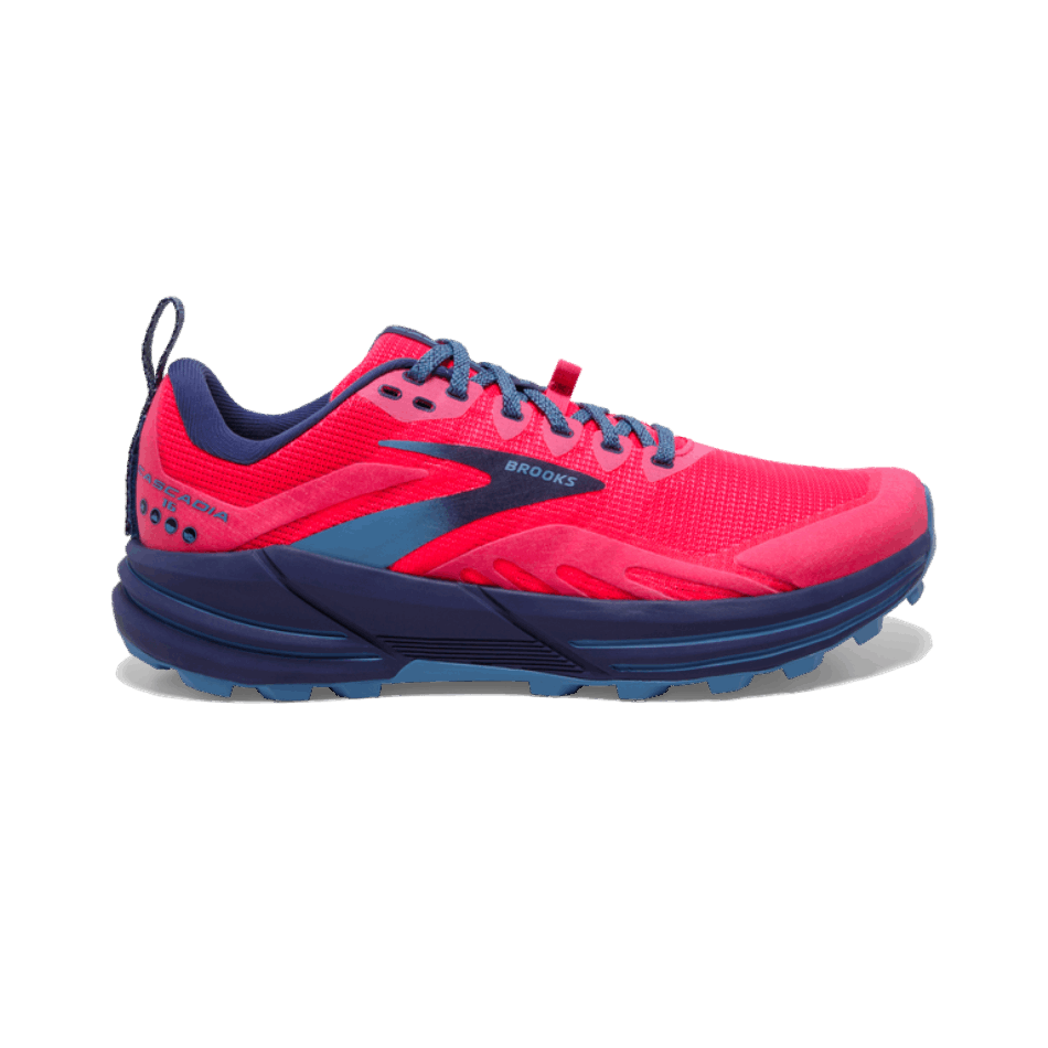 BROOKS Cascadia 16 Pink-Cobalt
