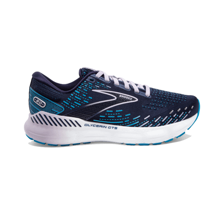 BROOKS Glycerin GTS 20 Peacoat-Pastel Lilac