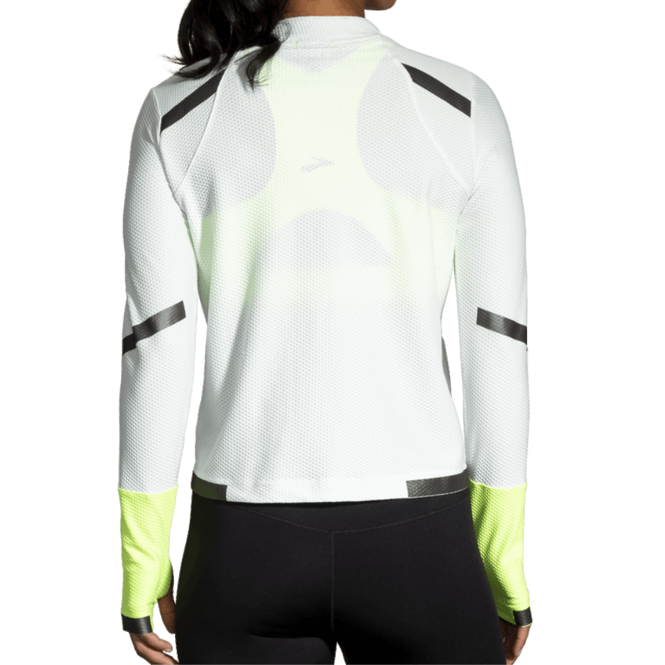 BROOKS Carbonite Long Sleeve Women Icy Grey-Nightlife
