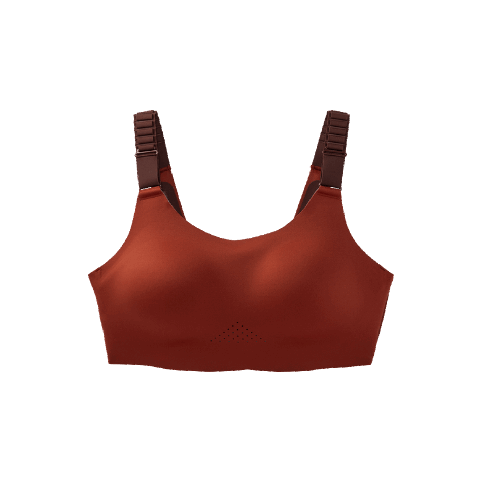 BROOKS Dare Scoopback Run Bra 2.0 Copper-Run Raisin-Ice Blue