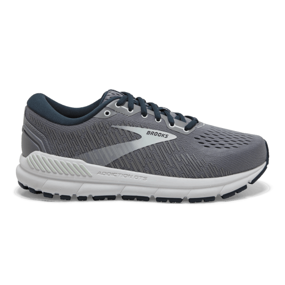 BROOKS Addiction GTS 15 Grey-Navy-Aqua