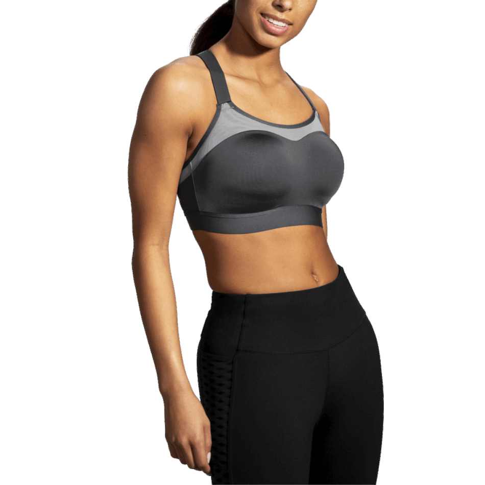BROOKS Dare Racerback Run Bra Asphalt