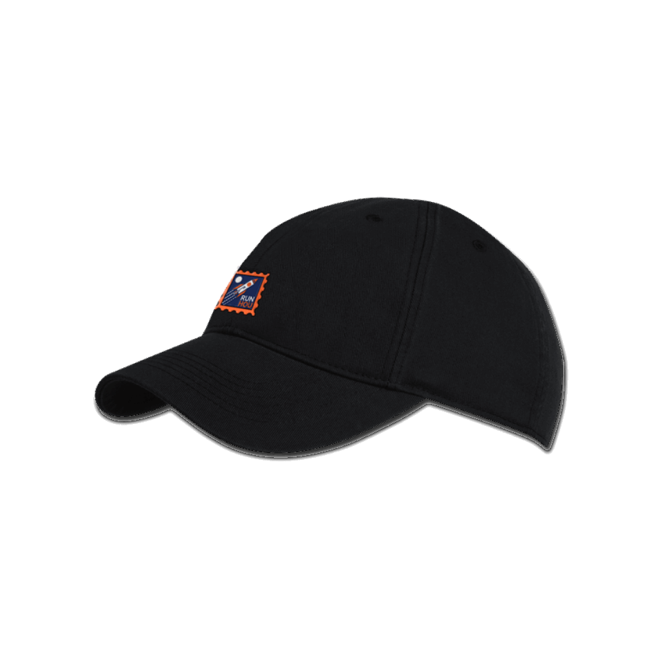BROOKS Houston22 Heritage Run Cap Black-Run HOU