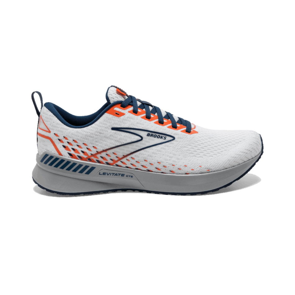 BROOKS Levitate GTS 5 White-Titan-Flame