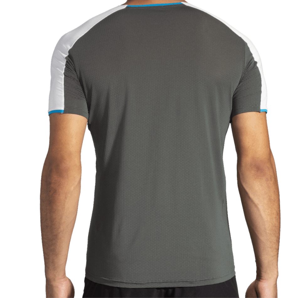 BROOKS Atmosphere Short Sleeve Dark Oyster-Icy Grey