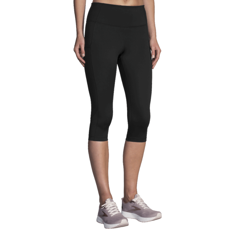 BROOKS Method 1/2 Crop Tight Black