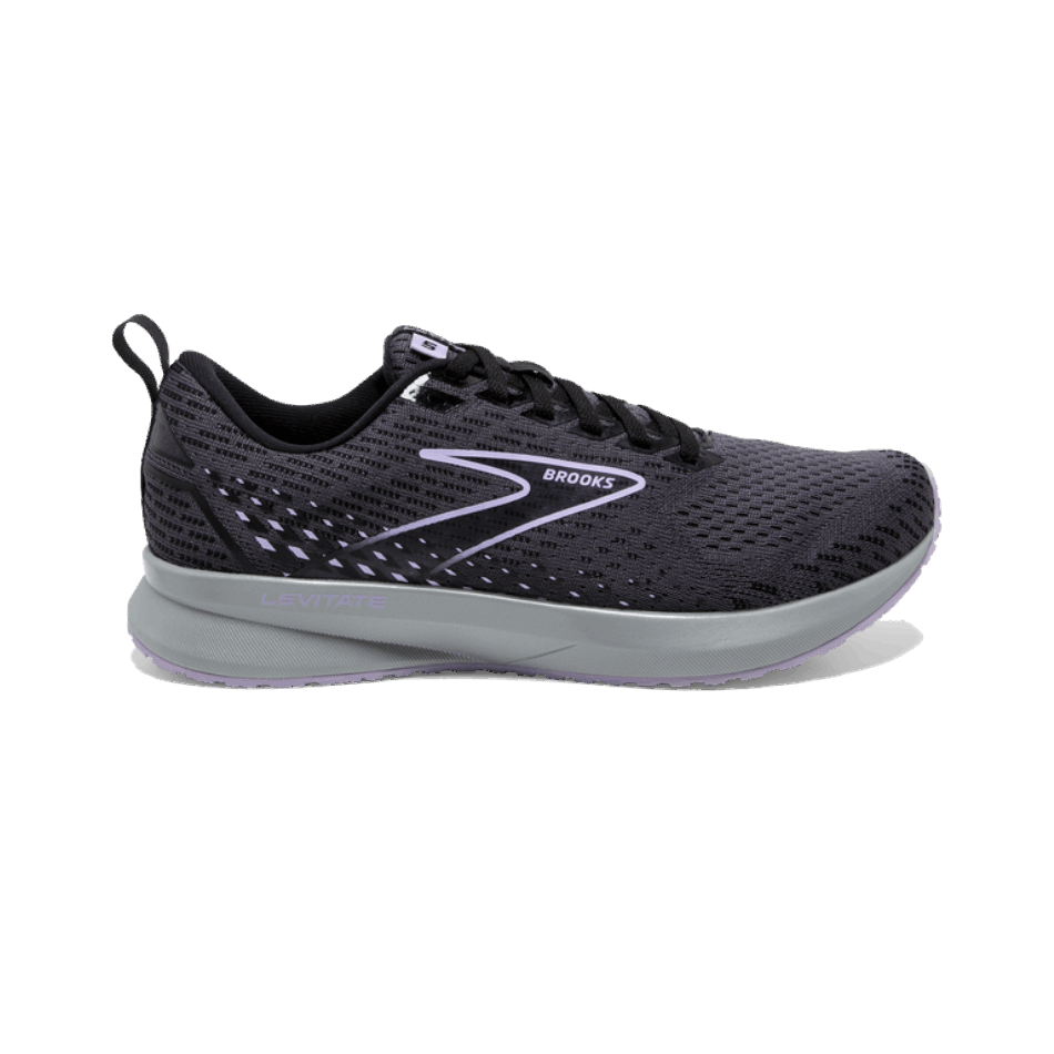 BROOKS Levitate 5 Ebony-Black-Lilac