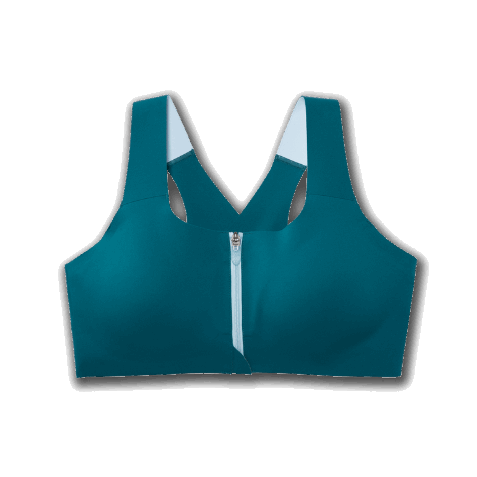 BROOKS Dare Zip Run Bra Sea