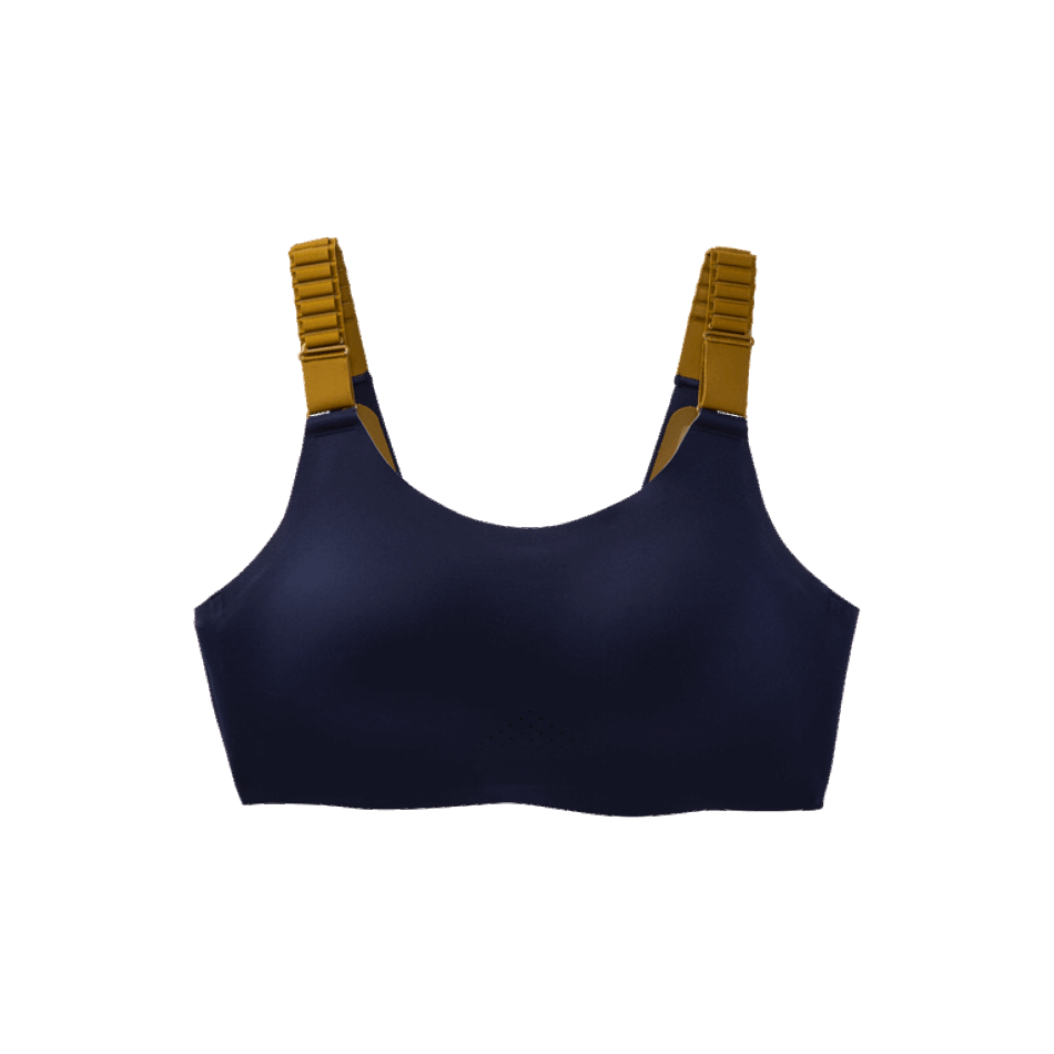 BROOKS Dare Scoopback Run Bra 2.0 Navy-Burnt Olive-Ice Blue