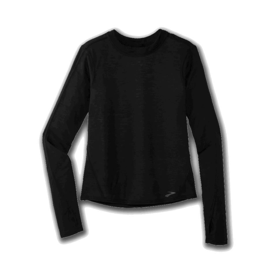 BROOKS Women Distance Long Sleeve Black
