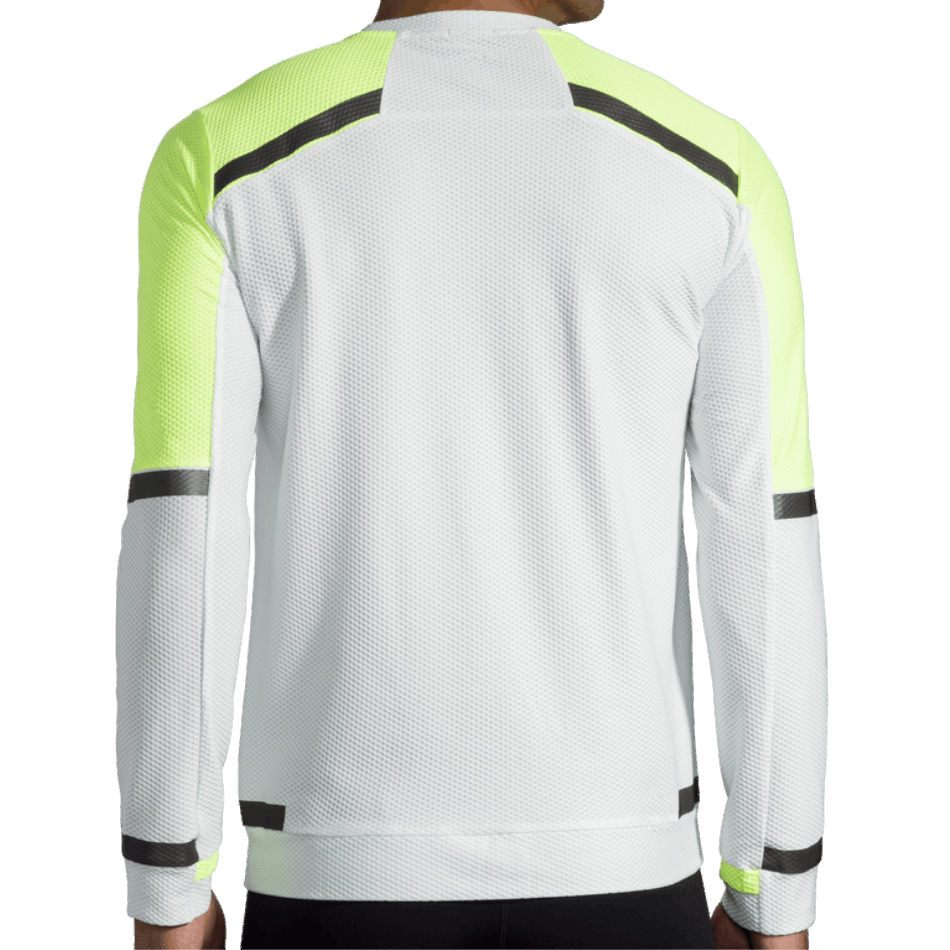 BROOKS Carbonite Long Sleeve Icy Grey-Nightlife