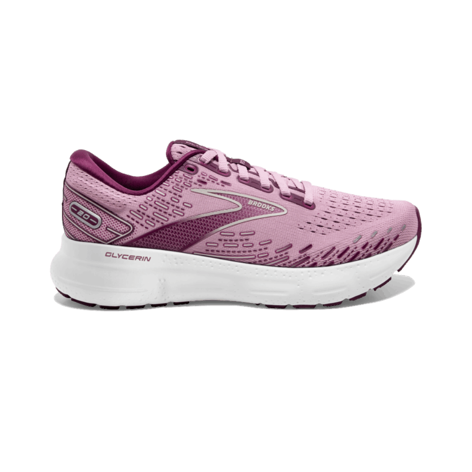 BROOKS Glycerin 20 Mauve-Grape Wine-Grey