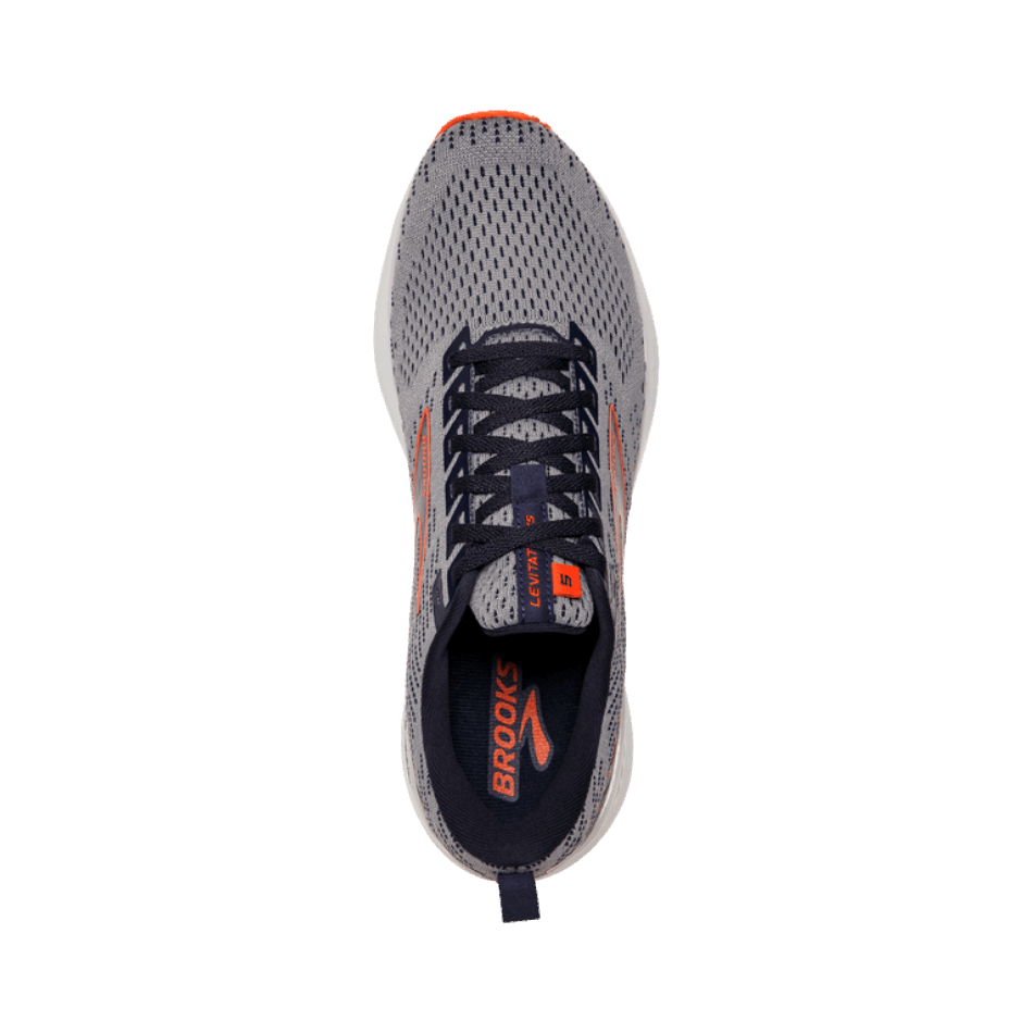 BROOKS Levitate GTS 5 Grey-Peacoat-Flame
