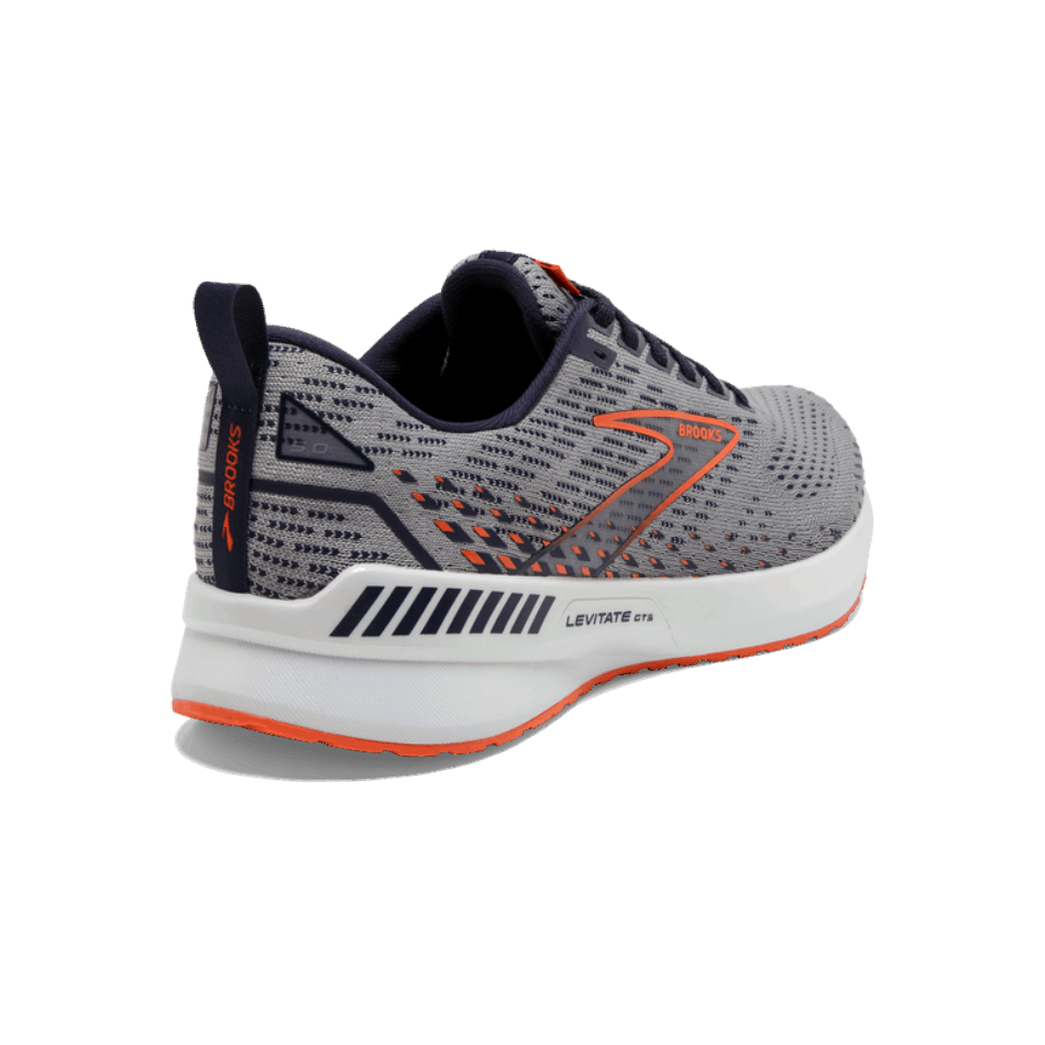 BROOKS Levitate GTS 5 Grey-Peacoat-Flame