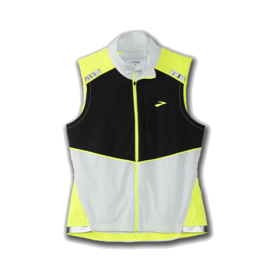 BROOKS Carbonite Vest Women Icy Grey-Black-Nightlife