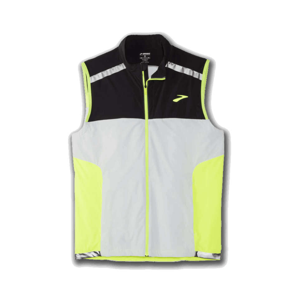 BROOKS Carbonite Vest Icy Grey-Black-Nightlife