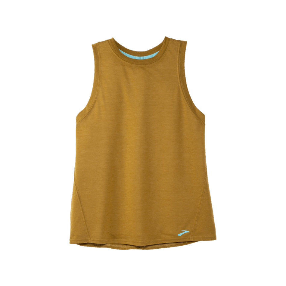 BROOKS Distance Tank Heather Burnt Olive