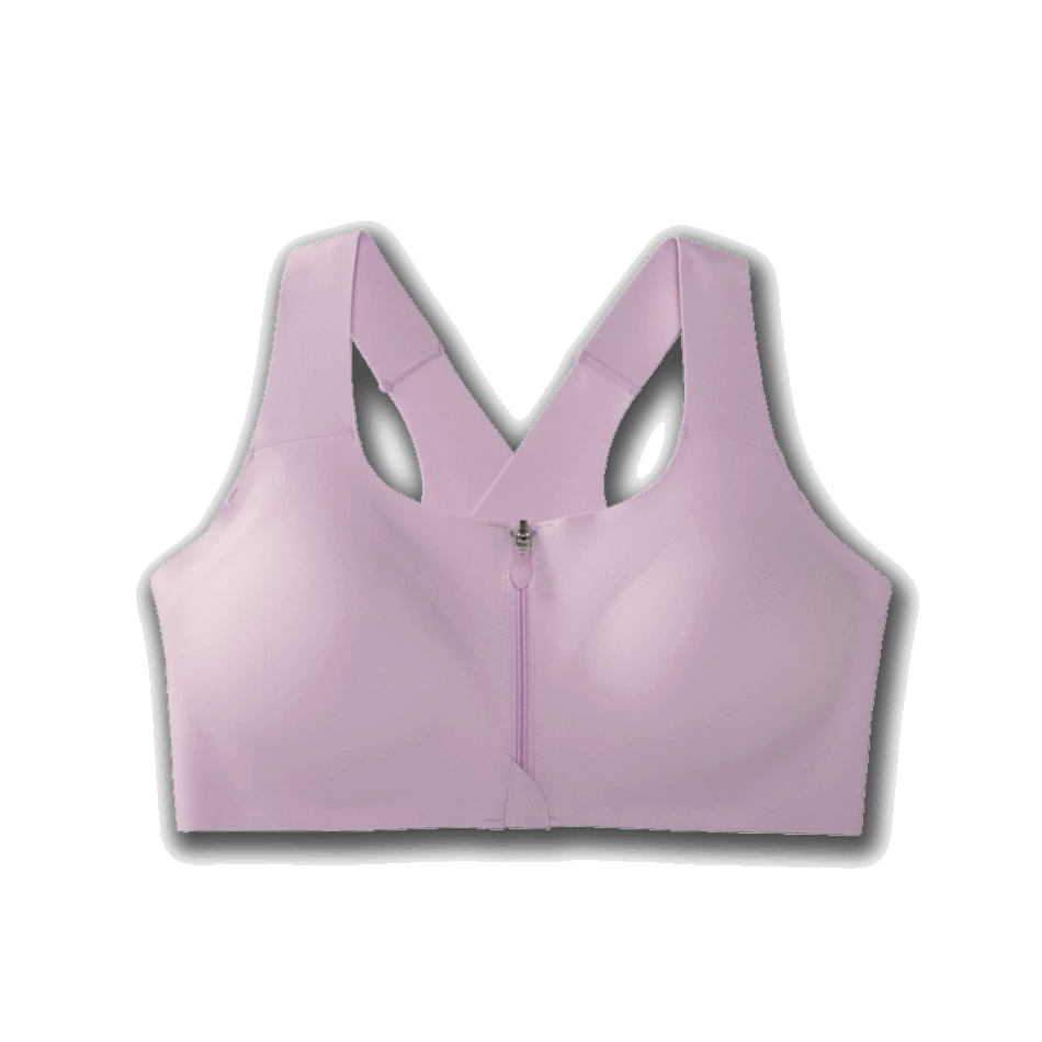 BROOKS Dare Zip Run Bra Orchid Haze