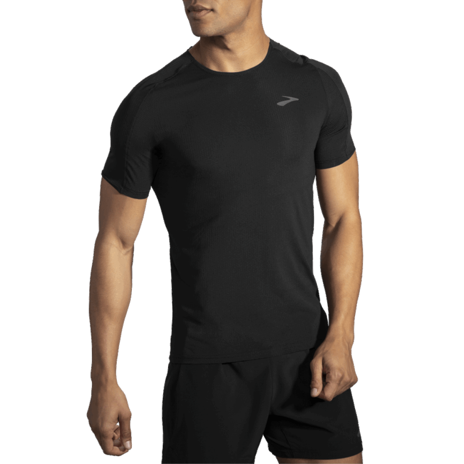 BROOKS Atmosphere Short Sleeve MenBlack