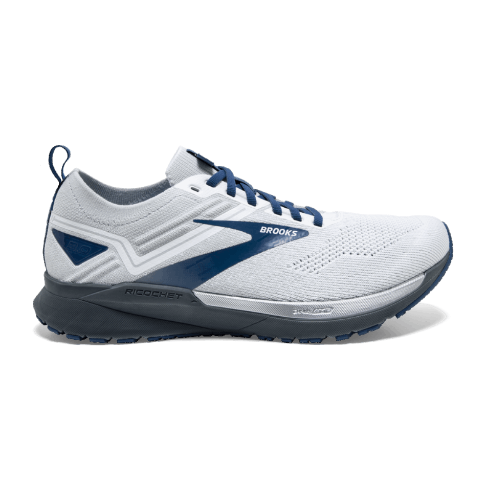 BROOKS Ricochet 3 White-Grey-Blue