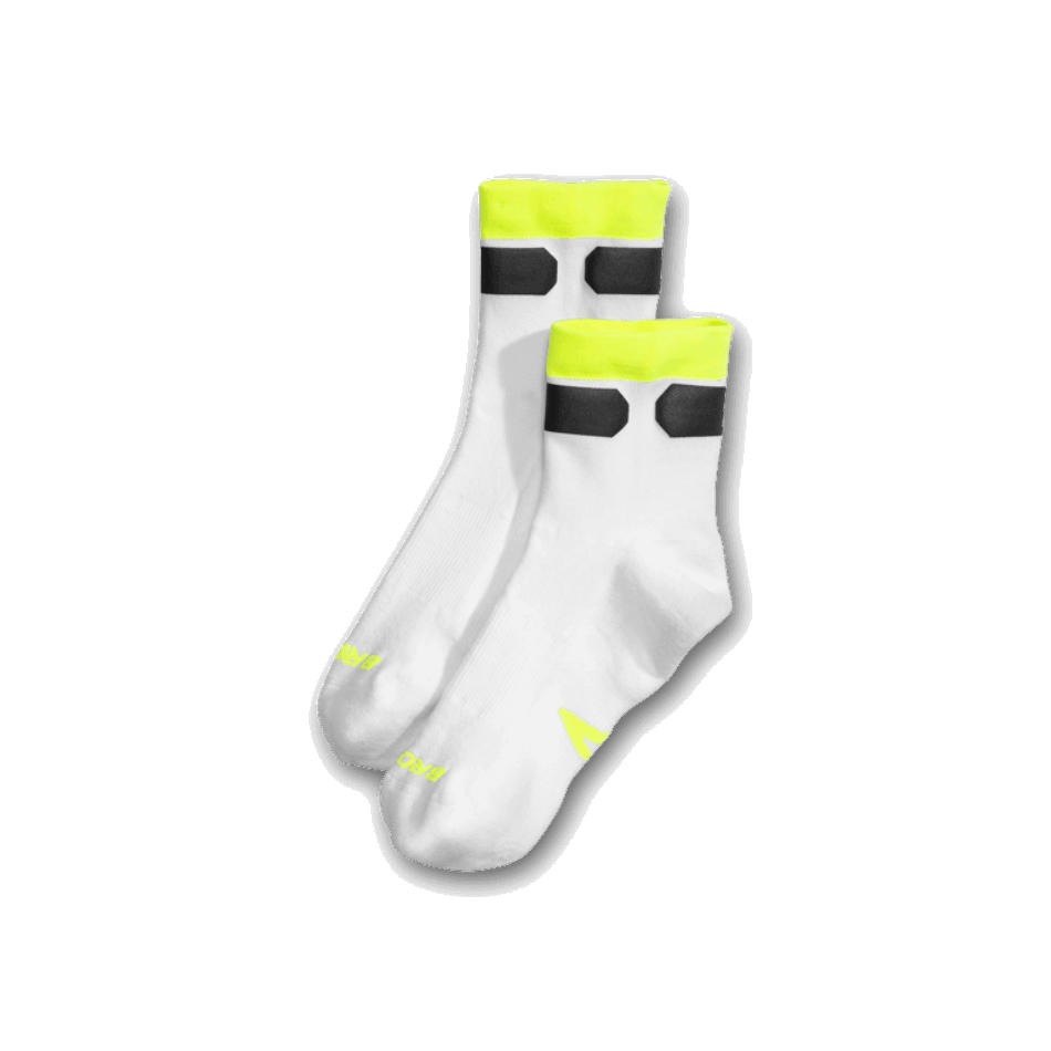 BROOKS Carbonite Sock White-Carbon