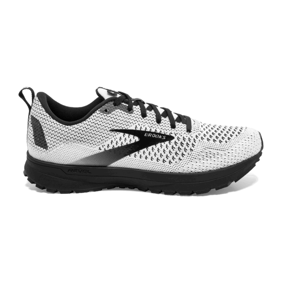 BROOKS Revel 4 White-Black